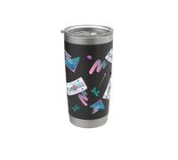 Miami Vice Undercover Airbrush All Over Print Vaso térmico de acero inoxidable de doble pared