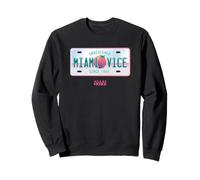 Miami Vice Undercover Since 1984 Airbrush Plate Sudadera