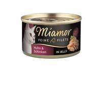 Miamor 100gx24 Finos Filetes Gelatina Pollo & Jamón & Arroz