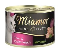 Miamor 156gx12 Filetes Finos Naturales Atún & Carne de Cangrejo