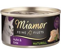 Miamor 80gx24 Filetes Finos Naturales de Pollo y Pato