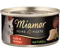 Miamor 80gx24 Filetes Finos Naturales Pollo & Camarones