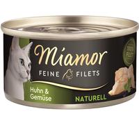 Miamor 80gx24 Filetes finos naturales pollo y verduras
