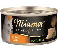 Miamor 80gx24 Finos Filetes Natural Pollo & Calabaza
