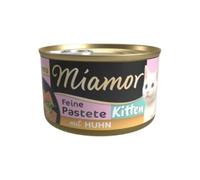 Miamor - Paté de Gatito | Comida húmeda para Gatos en Crecimiento con taurina Natural. Alimento Completo sin Cereales en Lata sin Soja ni aditivos Artificiales, 12 x 85 g de Pollo
