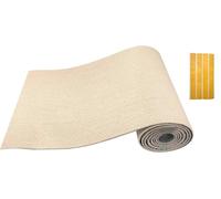 MIAOGE Tapete Autoadhesivo para Rascar Gatos [200 cm x 40 cm], Reemplazo de Torres (Beige, 1 Unidad)