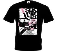 MIAOJUESI Mens Tshirt Suspiria Movie Poster Dario Argento Size S