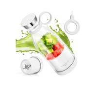 MIAOKE Batidora Portátil, Batidora Portátil de Moda para Batidos y Licuados, 334 ml, Carga Rápida USB Magnética, Mini Botella para Viaje, Aire Libre, Gimnasio, Oficina, Coches, Regalo