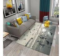MIAOKEJIA Alfombra Antideslizante con diseño de Aves migratorias voladoras para Dormitorio, Playa, decoración del hogar, baño, Sala de Estar, sofá, Mesa de Centro, balcón