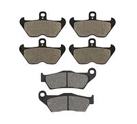 MIAOLISI Pastillas Freno Moto para BM&W R850C R850R R850RT R850GS para R1100R R1100S R1100GS R1100RT para R1150GS R1200 R 1200 C Pastillas De Freno Traseras Delanteras De Motocicleta(Front and Rear)