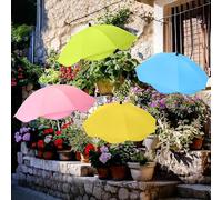 MIAOLLUN Sombrillas para Plantas Al Aire Libre, Sombrilla De Protección Solar De 40 "Ángulos Ajustables para Jardín, Cubierta De Sombra para Plantas En Macetas Y Camas De Jardín,4pcs