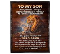 MIAOMANSENSTORE Manta Personalizada para mi Hija, de mamá y papá, Regalo de Madera para Hija Que va a la Universidad, cumpleaños, graduación, Navidad, Regalo Personalizado, Manta de Forro Polar.