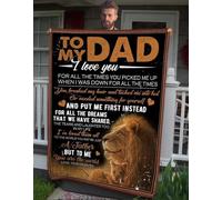 MIAOMANSENSTORE Manta Personalizada para mi mamá de mi Hija León. Sé Que no es fácil para un Hombre criar a un Hijo. Manta Polar Personalizada para el Día de la Madre, cumpleaños y Navidad.