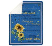 MIAOMANSENSTORE Manta Personalizada para mi Mimi, Regalo de Nieta y Nieto, Regalo de cumpleaños con Flores moradas para Mimi, Manta Polar Personalizada para el Día de la Madre y Navidad.