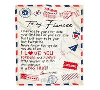 MIAOMANSENSTORE Manta Personalizada para mi papá de Daughter Wood, niña pequeña, Gracias por su Amor, Apoyo a papá, día de la Madre, cumpleaños, Navidad, Manta Polar Personalizada.