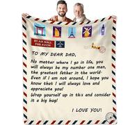 MIAOMANSENSTORE To My Beautiful Niece, Customized Blanket, Gift For Niece, Niece Message Blanket, Birthday Sister Day Gift For Niece, Gift from Aunt Uncle