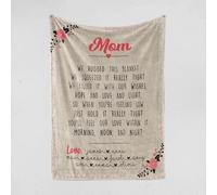 MIAOMANSENSTORE To My Bestie I Love You Customized Blanket, Gift For Bestie, To My Bestie Blanket, Custom Gift For Bestie Sister To Sister Gift Soul Sister