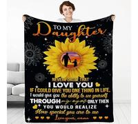 MIAOMANSENSTORE To My Sister I Love You Personalized Blanket, Gift For Sister Birthday Christmas, Custom Gift For Sister, Sister To Sister Gift, Best Sister