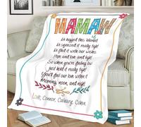 MIAOMANSENSTORE To My Sister You Are Lovely Customized Blanket, Gift For Sister, To My Sister Blanket, Custom Gift For Sister Sister To Sister Soul Sister