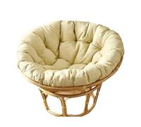 MIAOMI Cojín de Ratán para Silla Papasan, Cojín Basculante Giratorio Impermeable, Color Sólido, Suave y Grueso para Interiores, Jardines, Exteriores, Patios, Mecedoras, Asientos de Jardín