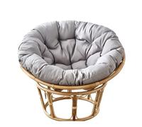 MIAOMI Cojín de Ratán para Silla Papasan, Cojín Basculante Giratorio Impermeable, Color Sólido, Suave y Grueso para Interiores, Jardines, Exteriores, Patios, Mecedoras, Asientos de Jardín