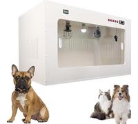 Miaomi - Incubadora para cachorros y gatos, incubadora grande para mascotas, adecuada para refugios de mascotas (60 x 50 x 50 cm, blanco)