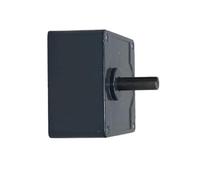 MIAOSHE 1 Uds 4GN pomo de palanca de cambios 25W caja de cambios de Motor regulador de velocidad 10mm eje 4mm Keyway 80x80mm brida AC caja de engranajes de Motor asíncrono Caja reductora