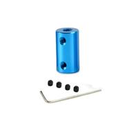 MIAOSHE 1 Uds D10L20 acoplamiento rígido de aluminio 10mm de diámetro 20mm de longitud conector del eje del Motor Manguito de eje(3.17mm to 3.17mm)