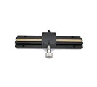 MIAOSHE Plataforma de desplazamiento manual for mesa de corte de cola de milano de largo alcance LWX40 de 40 x 40 mm con eje X Módulo(200mm)