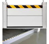 MIAOXIAO Barrera contra Inundaciones De Aluminio Desmontable Solapa Antiinundación Deflector De Agua De Protección contra Inundaciones para Puerta De Patio Inside and Outside,H 80cm,L 90CM