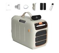 MIAOXIAOLONG Aire Acondicionado Portátil Silencioso para Camping y Hogar - Enfría Carpas, Camionetas y Garajes, No Molesta el Sueño ni a Tus Mascotas Cooling+Heating
