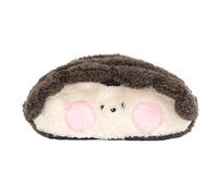 Miaoyak Estuche de peluche de erizo de dibujos animados para niños, temporada escolar, gran capacidad, bolsa de almacenamiento de papelería, regalo para niños, un color, Talla única