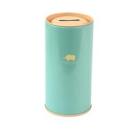 Miaoyak Hucha de metal con diseño de animales de color caramelo, caja de monedas bonita, latas para objetos diversos, latas de almacenamiento, latas de regalo, decoración del hogar, caja de dinero