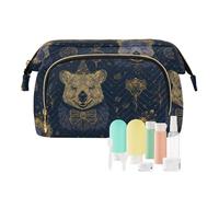 miaozhen Animal Quokka - Bolsa de medicina de Año Nuevo, ligera, para artículos de tocador, kit de viaje, organizador de maquillaje