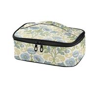 miaozhen Bolsa térmica de playa William Morris Vintage Silver Lily bolsa para comida trabajo