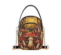 miaozhen Bolso bandolera moderno de mediados de siglo para mujer, con múltiples bolsillos, para mujer, mariconera para mujer
