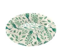 miaozhen Oliver Jeffers - Cama ortopédica para perros y gatos, estilo pavo real, jade, para alivio de la ansiedad, cama ortopédica para perros pequenos