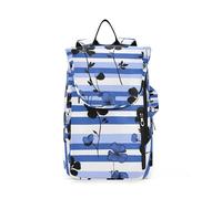miaozhen Sporting Goods - Bolsa de tenis con diseño de flores, color azul real, con 3 raquetas, para mujeres, hombres, adolescentes, bolsa para raquetas de bádminton