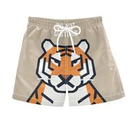 miaozhen Traje de baño para niños, diseño de tigres de dibujos animados, no molestar, ligero (palabra de la suerte), Cartoon Tigers Not Disturb, 2 años