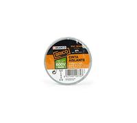 MIARCO 10772 - Cinta aislante de PVC Brico Gris 19mm x 10m