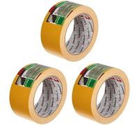miarco 17741 - Cinta doble cara para fijación de césped artificial 50mm x 10m, Paquete de 3