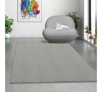 Mia's Teppiche Comfort, Alfombra Moderna de Pelo Corto y Suave, Antideslizante, Lavable hasta 30 Grados, súper Suave, Aspecto de Piel, Arena, 120 x 160 cm