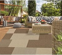 Mia's Teppiche Lara Alfombra, Polipropileno, Marrón D3, 160 x 220 cm (Rechteckig)