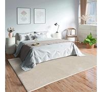 Mia's Teppiche «Olivia» Alfombra para salón, Pelo Corto, 60 x 110 cm, Beige