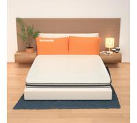 miasuite 170 x 200 alto 30 extraíble ortopédico con dispositivo médico 7 9 zonas y Markus (expandido 21 cm funda antialérgica antiácaros y transpirable matrimonio fuera tamaño Memory foam-materasso Cabrio