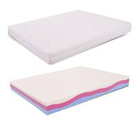 miasuite Baldiflex Lupin III Multionda - Colchón de Matrimonio (160 x 190 cm, Espuma viscoelástica, 22 cm de Alto, Funda extraíble)