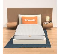 MiaSuite Colchón de Espuma Viscoelàstica 140x200, Altura 20 cm - 100% Made in Italy - Antialérgico, Antibacteriano, Anti-ácaro - Ortopédico, Dispositivo médico | Primavera
