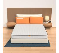 MiaSuite Colchón de Espuma Viscoelàstica 160x190, Altura 20 cm - 100% Made in Italy - Antialérgico, Antibacteriano, Anti-ácaro - Ortopédico, Dispositivo médico | Primavera