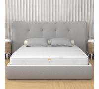 MiaSuite Colchón individual de 90 x 195 cm de alto para cama de bebé - Colchón plegable ortopédico, indeformable, transpirable con revestimiento de aloe vera, hipoalergénico y antiácaros - Made in