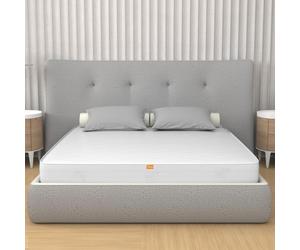 MiaSuite Colchón Plegable, Colchón de Espuma Indeformable, 90x200, Altura de 10 cm - Revestimiento Aloe Vera | Plus
